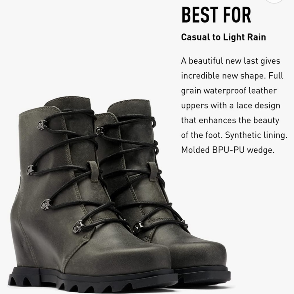 Sorel Women's Shoes Joan Of Arctic Wedge Boot